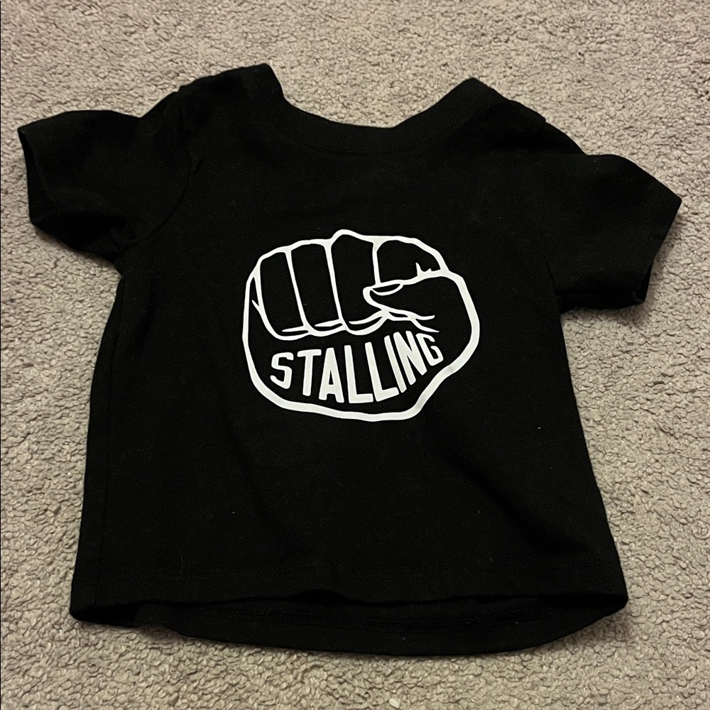 🍼Garanimals Black Tee with Bold Fist Graphic🍼
